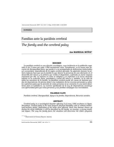 yo si soy de adra|(M) 4. Familias ante la parÃ¡lisis cerebral .